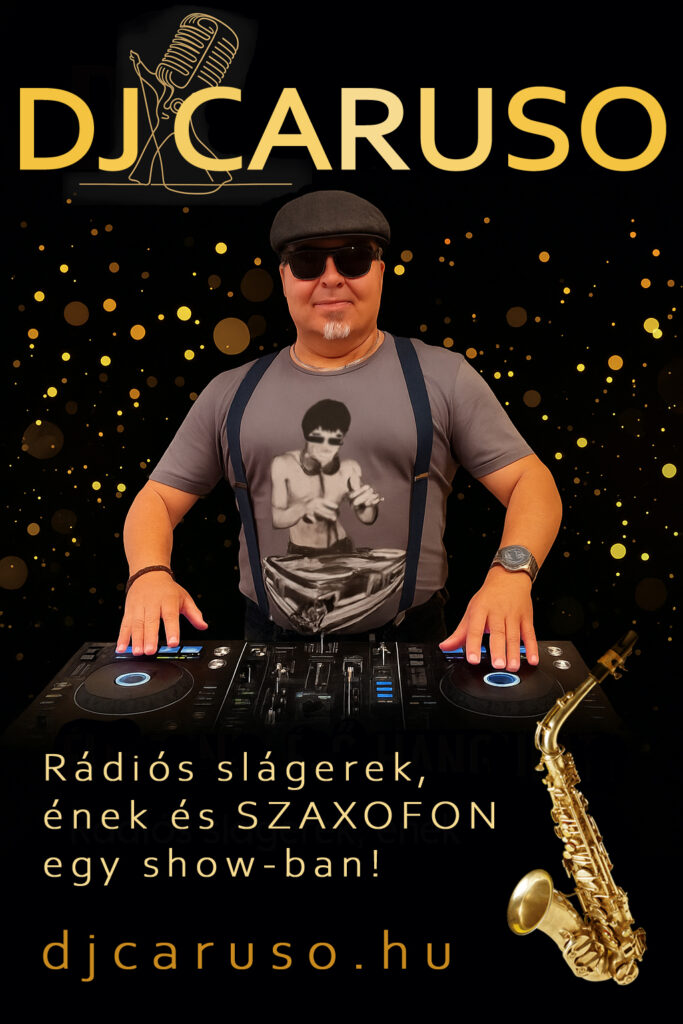 dj ceremóniamester szaxofon

